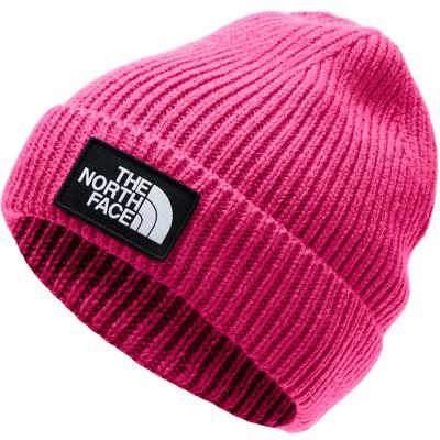 the north face pink beanie