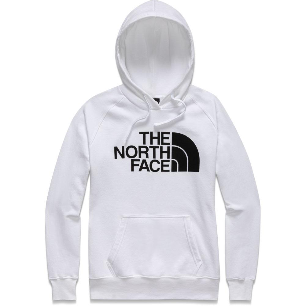 the north face hoodie white
