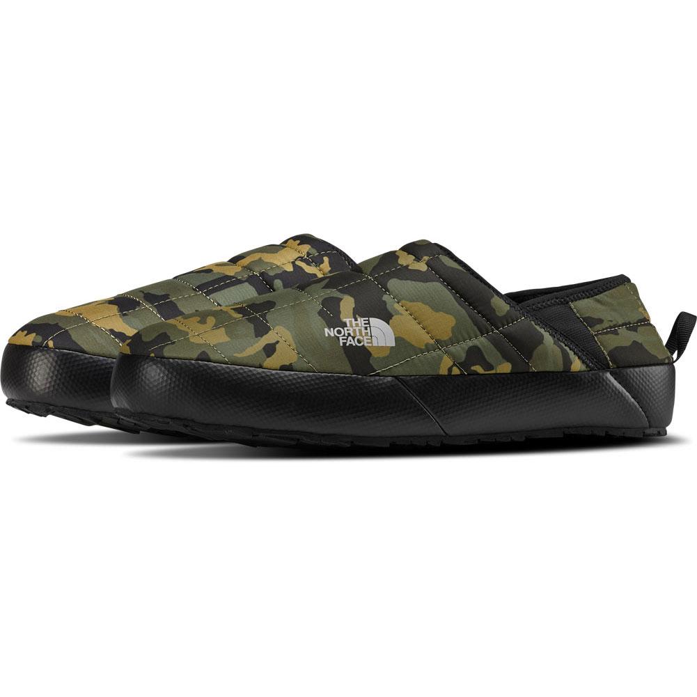 north face camo slippers