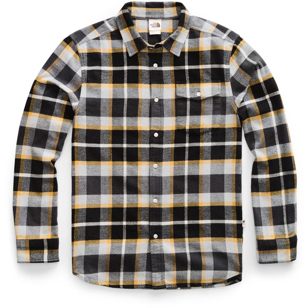the north face men's arroyo flannel long sleeve shirt