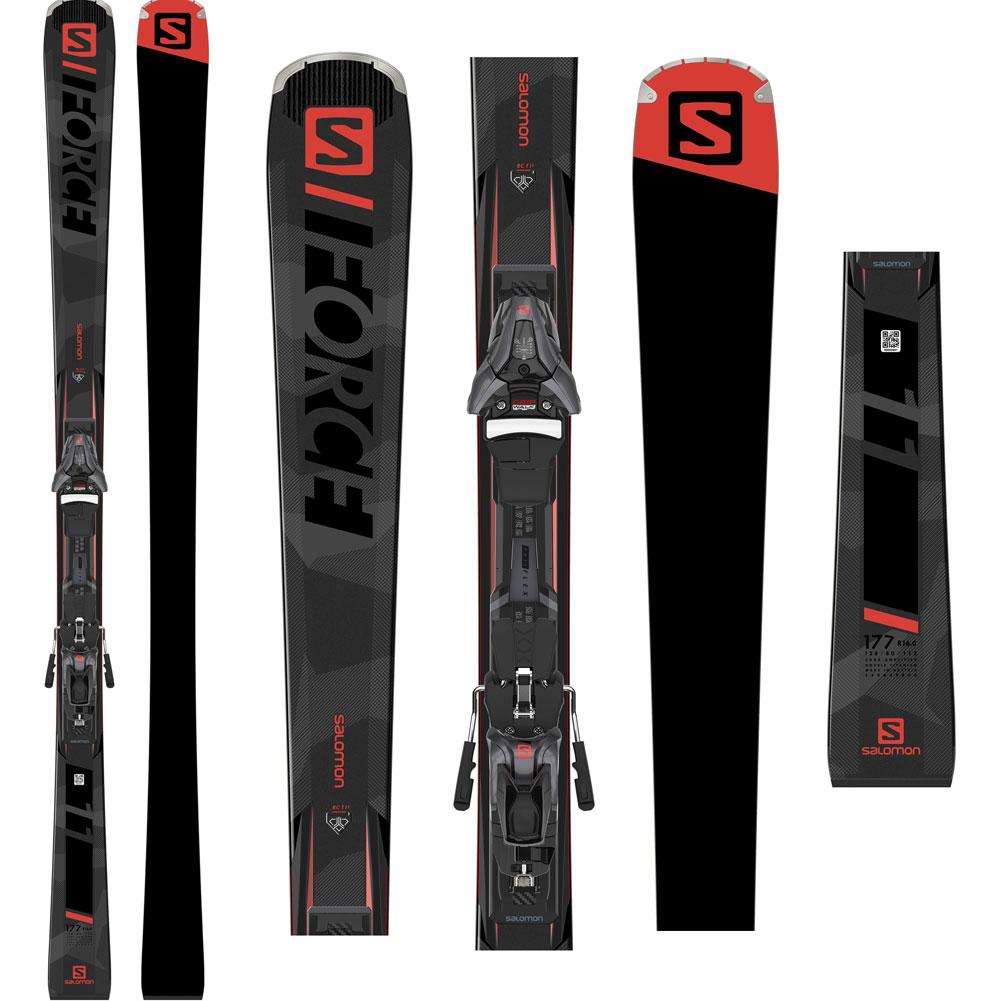 Salomon S/Force 11 Skis with Z12 