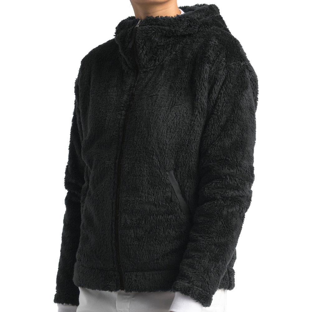 north face furry fleece full zip
