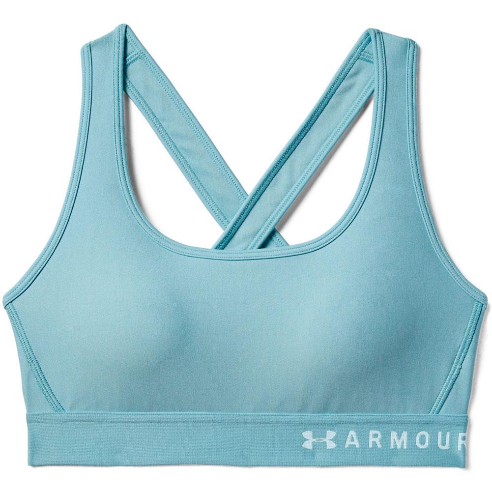 Under Armour Women Mid Keyhole, High Support Sports Bra with Removable  Cups, Light & Breathable Running Bra : : Fashion
