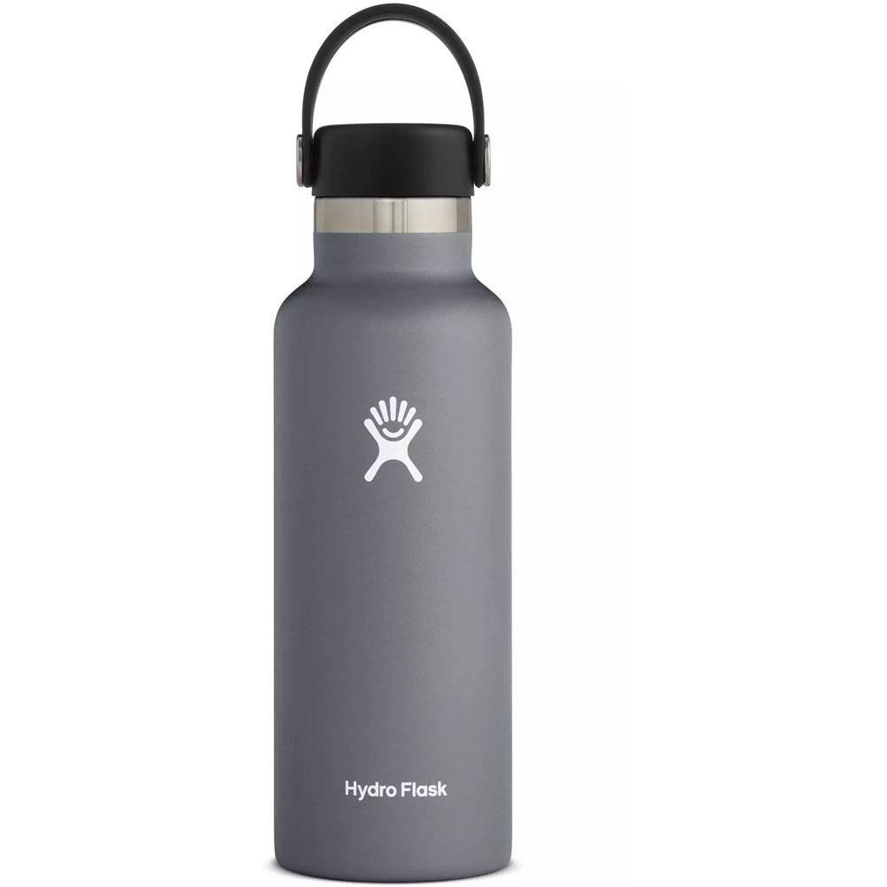 Hydro Flask 18 oz Standard Mouth Bottle (Black)