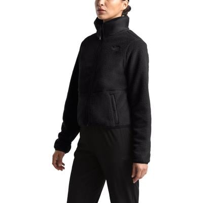 north face dunraven sherpa crop