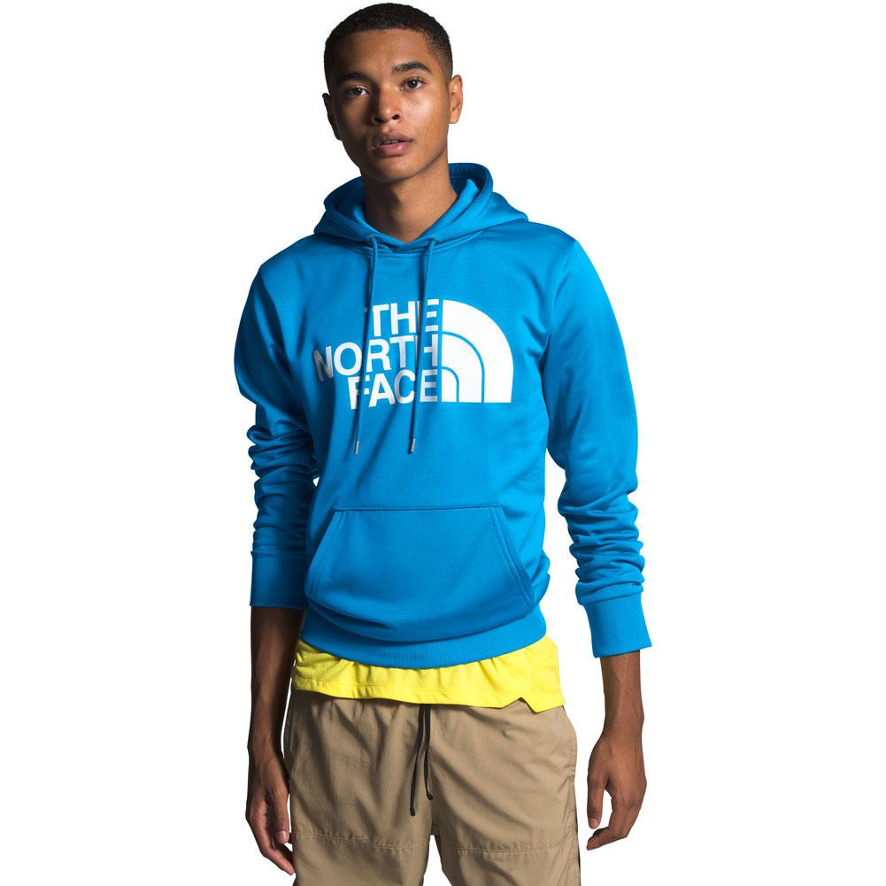 The North Face Men's Surgent Half Dome Pullover Hoodie: Clear Lake Blue